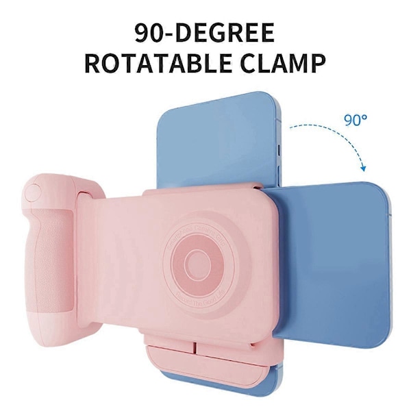 Bluetooth Selfie Stick med Fjärrkontroll Anti rosa