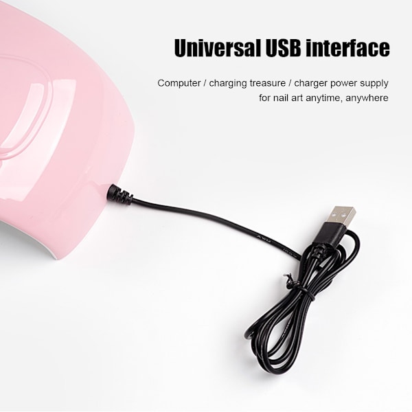 54W 18 LED Smart Infrarød Sensor UV Sollys Neglelampe Gel Polish Herding Timing Manikyr Maskin