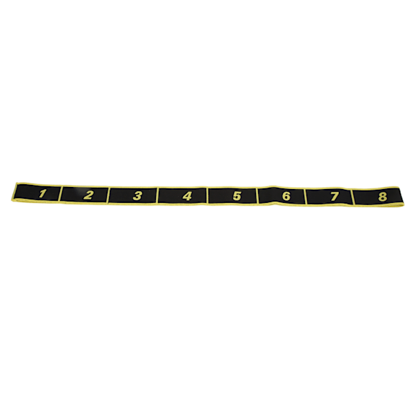 Stretchbandövning Funktion Elastisk Flexibel Polyester Bomullsmaterial DIY Kombination Använd Stretching Verktyg för BarnGul
