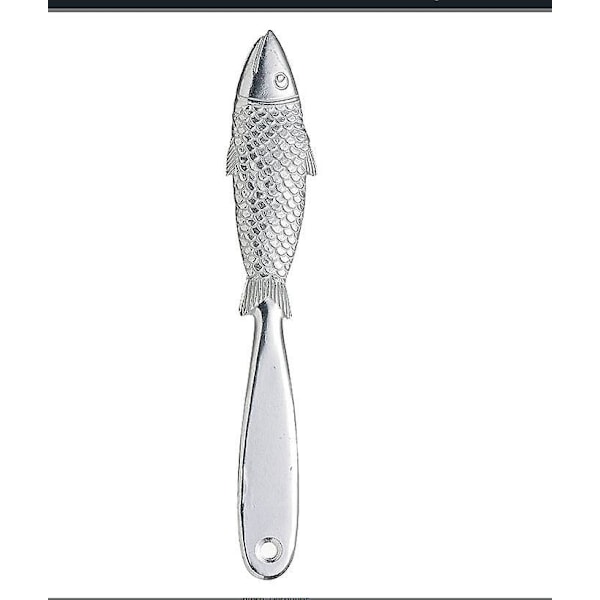 Aluminiums fiskeskæller - 22 cm x 3,5 cm - Sølvfarvet