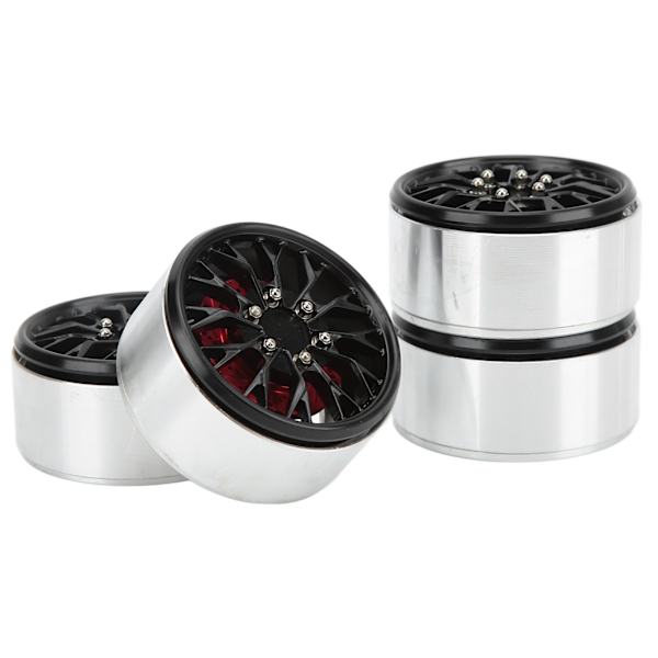 2,2 tommer Beadlock hjul fælge Hub RC aluminiumlegering Beadlock hjulnav til TraxxasBlack