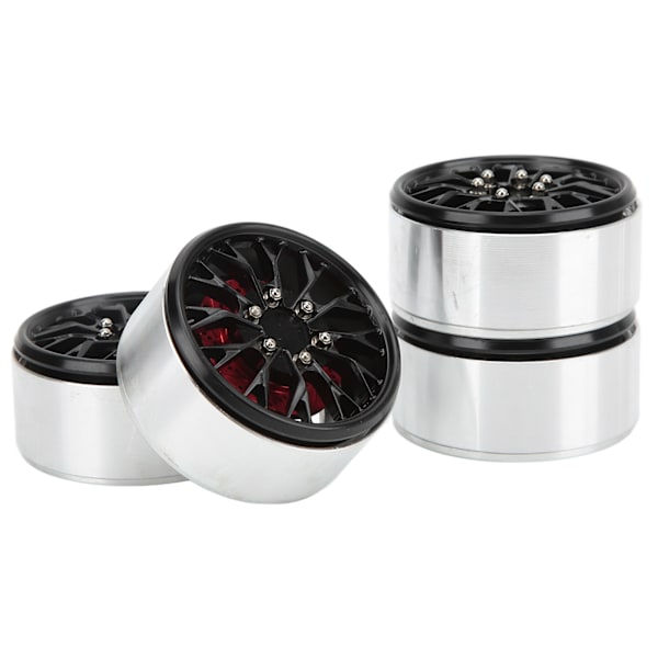 2,2 tuuman Beadlock-vanteen vanteet Hub RC alumiiniseos Beadlock-vanteen navat TraxxasBlackille