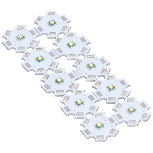 LED-chippære Super lysstærk 3W 6000-6500K LED-chip hvid pære til trafiklandskab indendørs