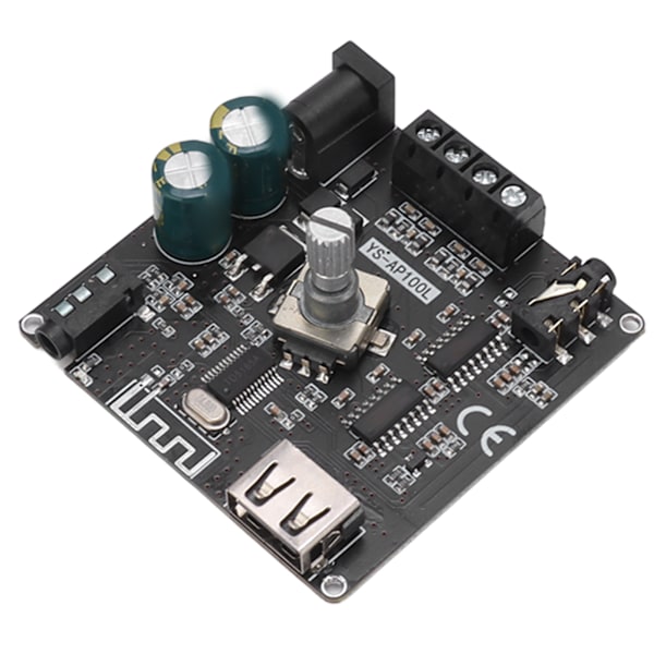 Stereo Bluetooth Digital Power Amplifier Modul Dubbla Kanaler APP Kontroll Ljud Power Amplifier Board för Hem