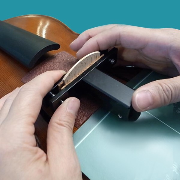 Fiolin Luthier Tool Redressal Fioliner Bridge Machine Reparasjonsdeler
