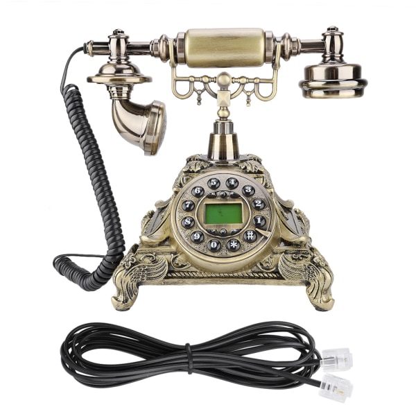 MS-5501A Vintage retro europæisk stil imiteret antik telefon til hjemmekontoret