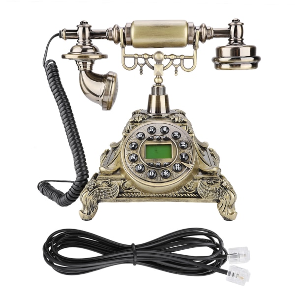 MS-5501A Vintage retro europeisk stil imiterad antik telefon för hemmakontoret