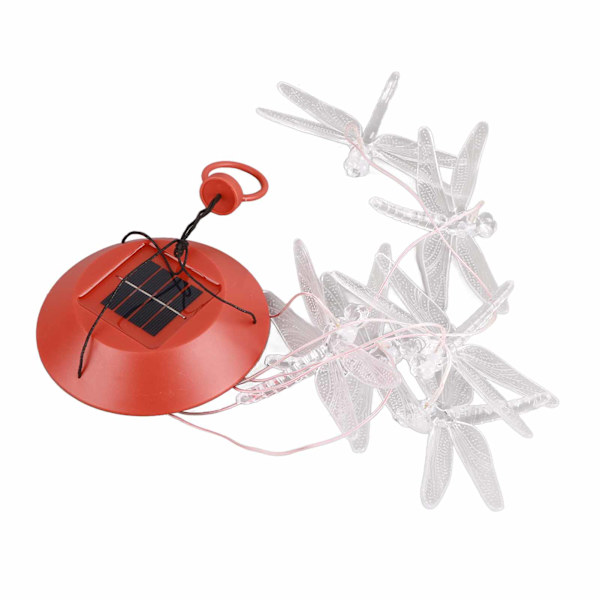 LED Solar Dragonfly Wind Chime för trädgårdsinredning utomhus - Festdekor och presenter till mamma, flickvän, kvinnor
