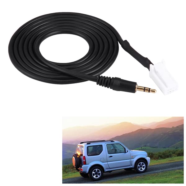 Bil Audio AUX Input Kabel Adapter 8-pin Stik 3.5mm Jack til Suzuki Swift Vitra Jimny