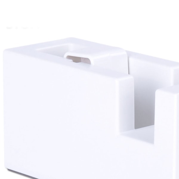 Teippiannostelija Simple Style Kannettava ABS Resin Desktop Teippiannostelija Office School Valkoinen