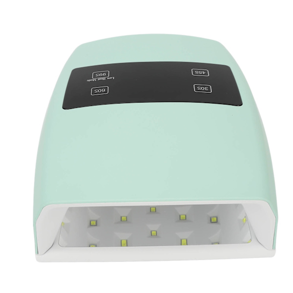 96W neglelakk tørketrommel 32 stk lysbrikker 4 tidsinnstilling LED-skjerm neglelakk herdelampe 100-240V EU-plugg