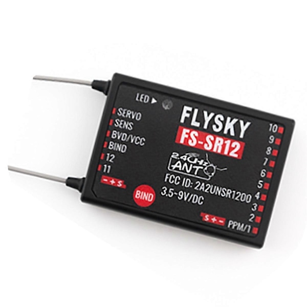 -SR12 Mottagare 12CH 2.4G PWM Mottagare