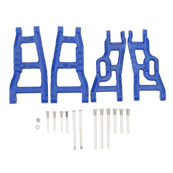 RC Front Rear Suspension Arm Kit High Strength RC Car Upgrade Parts for Rustler Stampede Slash 2wd 1/10 RC Car Dark Blue