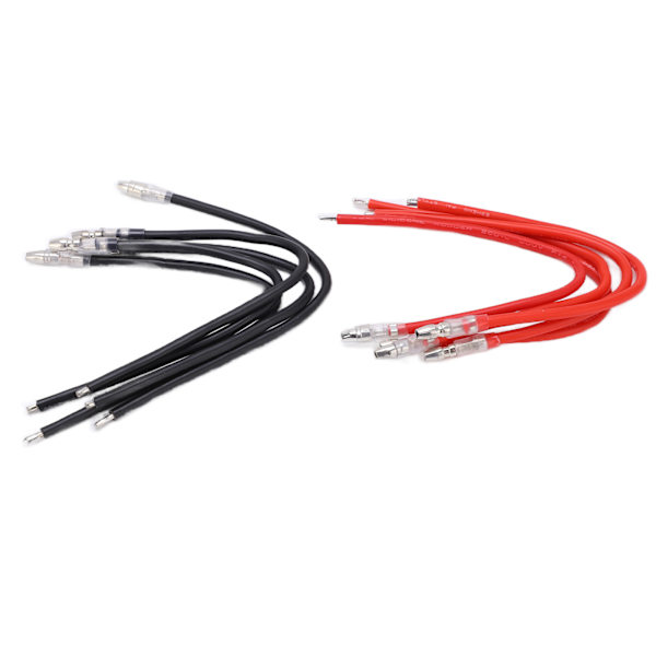 10 stk. RC motorkabel - holdbar, blød, ikke let at knække - pålidelig kugleforbindelse forlængerkabel til børstede motorer