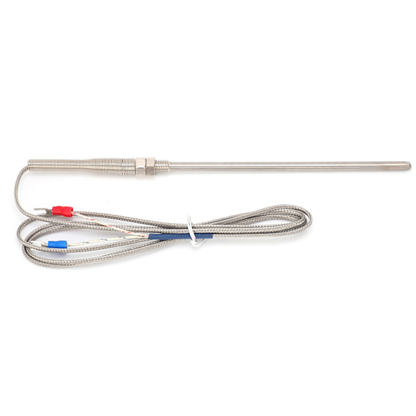 5,9 tommer K-type føler termoelement præcis 0-800°C temperaturtest rustfrit stål M8 gevind