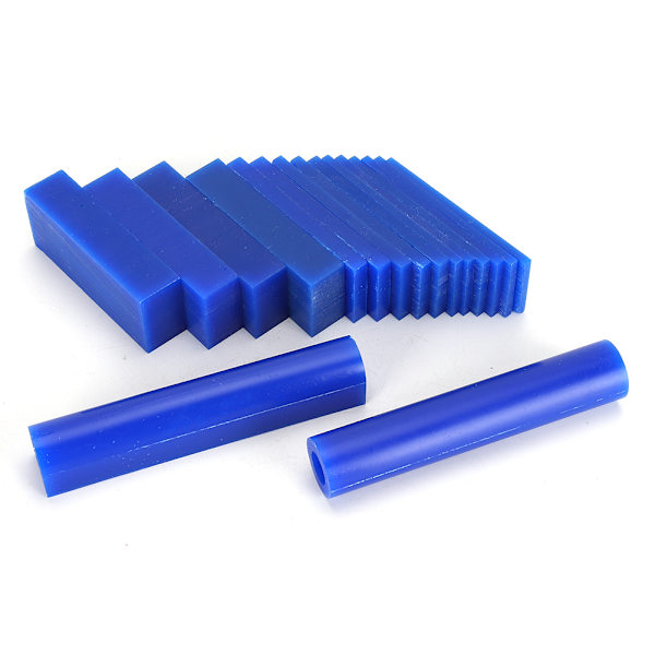 Smykker Ring Mold Voks Tube Smykker Ring Making Gravering Sheet Sett Blue