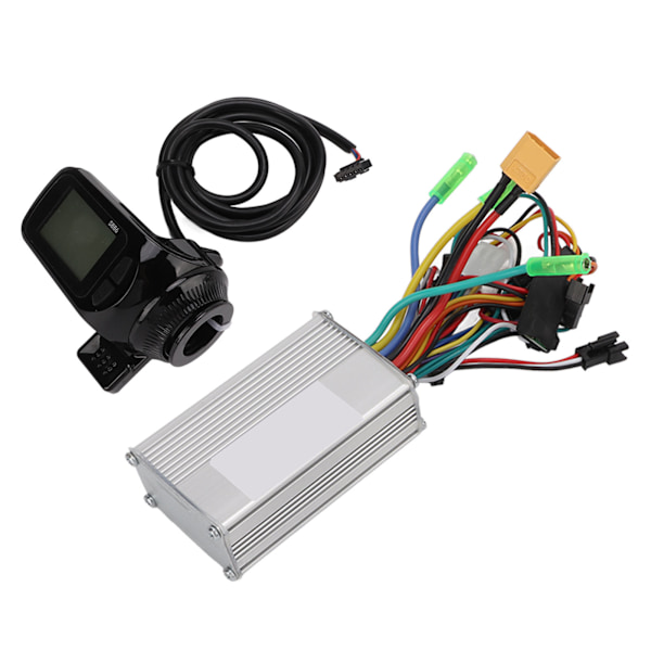 36/48/60V 350W Motor Børsteløs Controller Elektrisk Cykel 3 Mode Sinus Bølge Controller Kit med LCD Display Panel Skift Switch