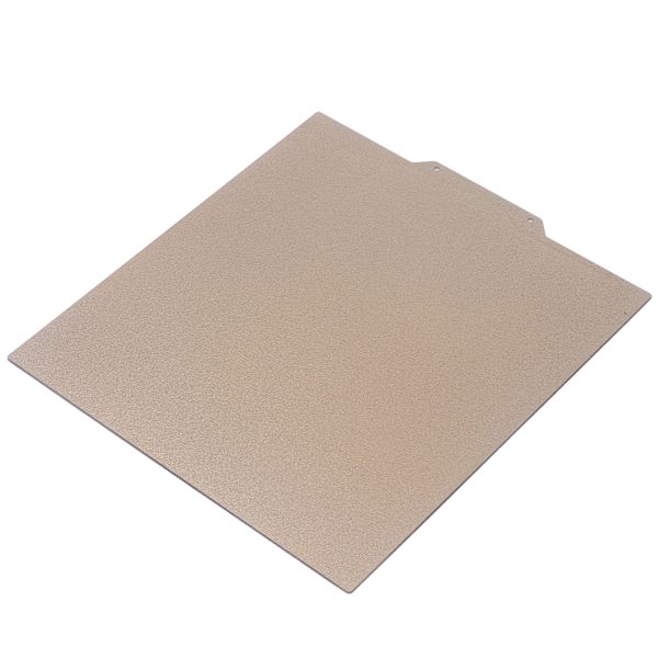 Pulverlakkert dobbeltsidig fjærstål sengsplattform PEI magnetisk byggeplate for Vype 3D-utskrift 265x250mm