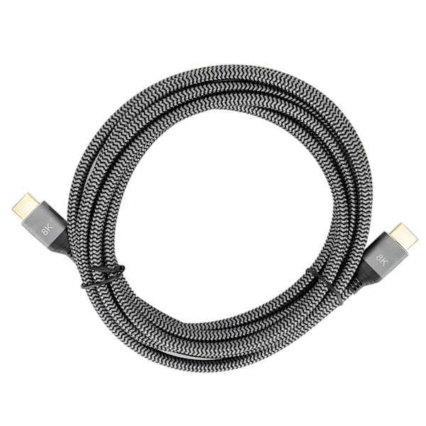 F0401‑3 HDMI 8K@60Hz Computer TV HD Gaming Ethernet Video Forbindelseskabel 3m