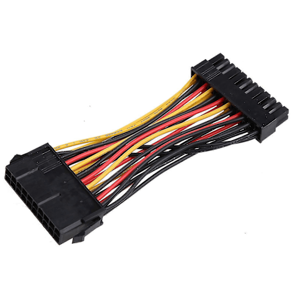 CPU Strömkabel Adapter (5,5 tum) 20-pin Hona Till 24-pin Hane Kontakt