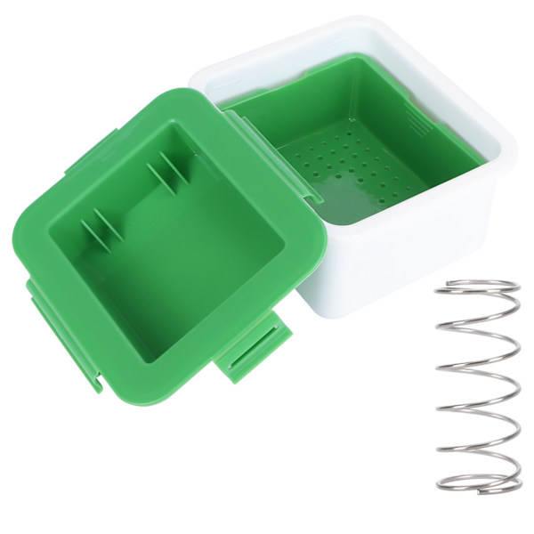 Tofu Press Squeezer PP Tofu Drainer Vattenborttagningsverktyg Kök Matlagningstillbehör Grön Vit