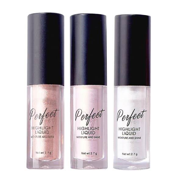Highlight Liquid Shine Moisture Hydrating Brightening Face Highlighters til Make Up 0.1oz