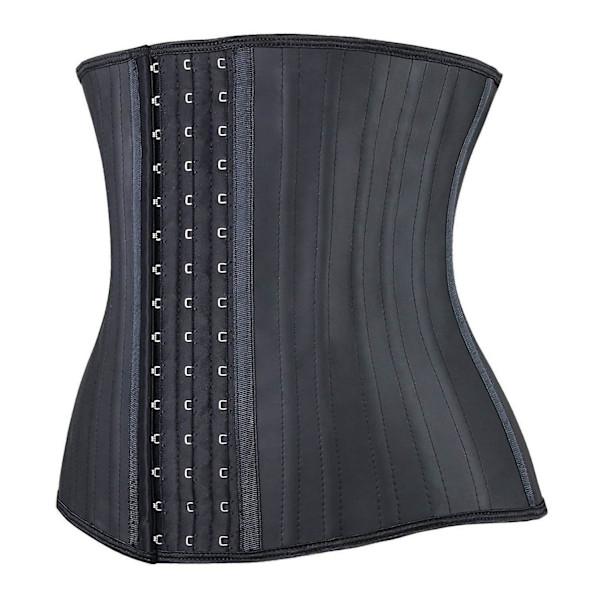 Hourglass Body Shaper: Latex Underbust Midjeformare Korsett för Kvinnor