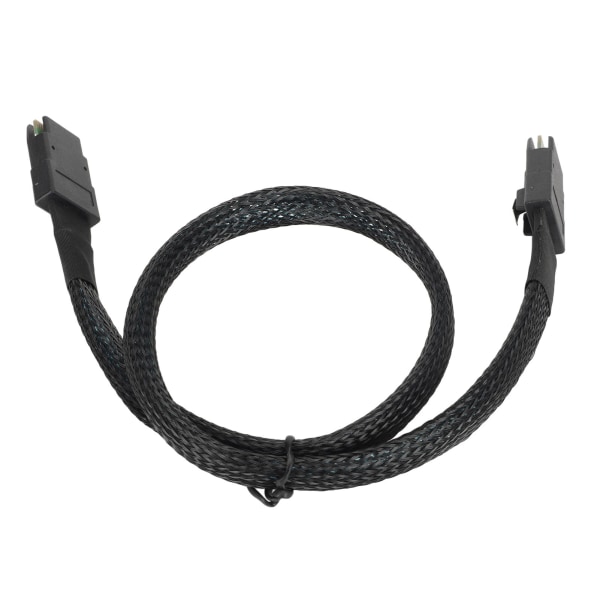 Mini SAS SFF 8087 kabel Dobbel rett hode datamaskinserver hovedkort koblet til matrisekort datakabel 0,5 m / 1,6 fot