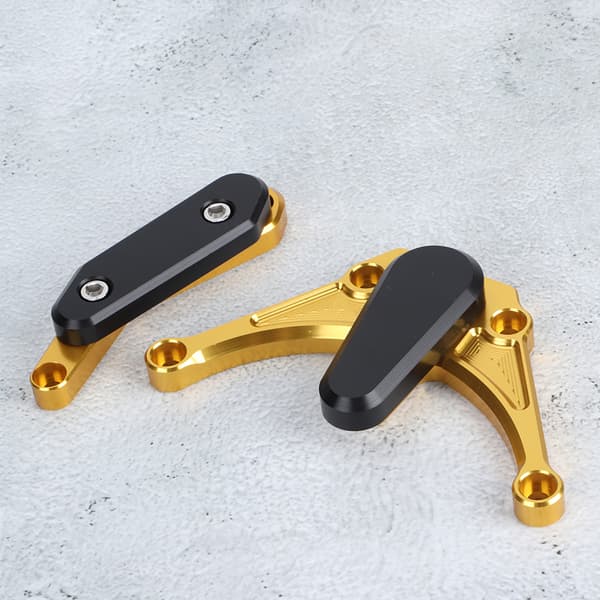 Motor Side Protector Deksel Ramme Slider Crash Guard Passer til Yamaha YZF‑1000 R1 2009‑2014 Gull