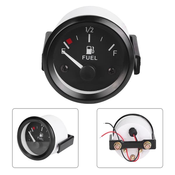 2 tommer 52 mm bil drivstoffnivåmåler med drivstoffsensor E-1/2-F pekeindikator