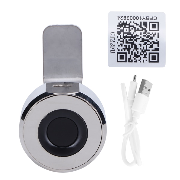 Bluetooth Fingerprint APP Låsesæt Zinklegering møbelskuffelås til hjemmekontor