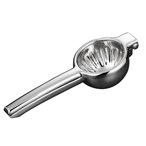 Citronpresser i Rustfrit Stål med Premium Solid Metal Skål - Stor Manuel Citruspress Saftpresser