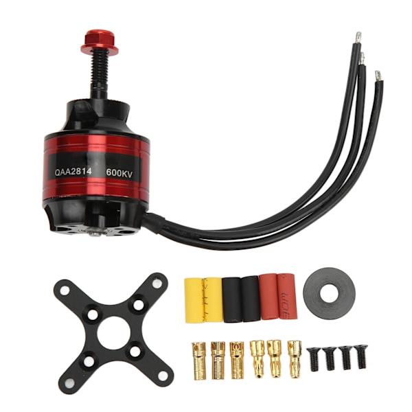 2814 600KV Borstlös Motor för Fjärrkontroll Fast Vingad Drone 14 Poler Borstlös Motor Del CCW