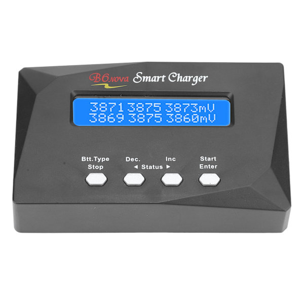 Drone Batterilader 60W Sort RC Batterilader Sæt til LiPo LiIon LiFe NiCd NiMH AC100‑240V