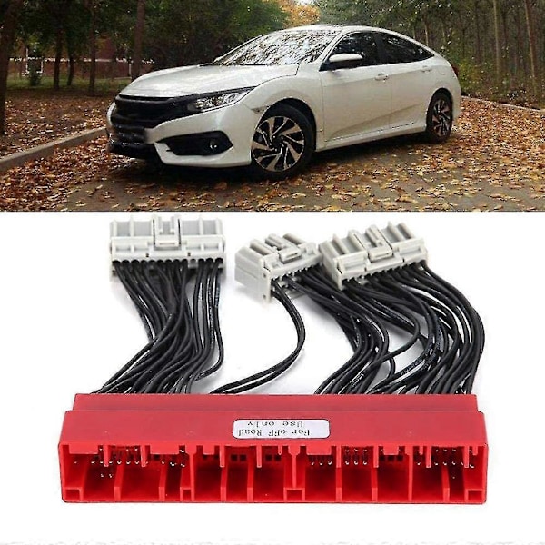 Obd Konvertering Ecu Ledningsnet, kompatibelt med Honda Civic Acura Obd2a Til Obd1 Ledningsnet Ecu Jumper Konvertering Lednin