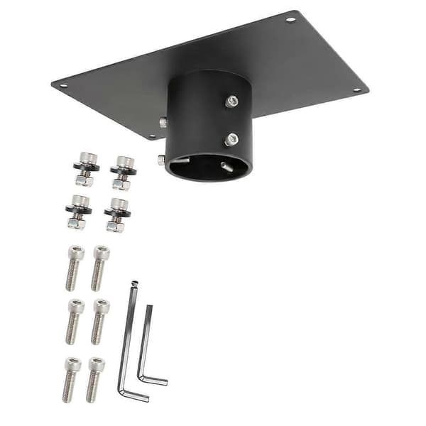Star Link Flat High-Performance Pipe Adapter, Star Link Mounting Kit for High-Performance Star Link Internet Kit Black