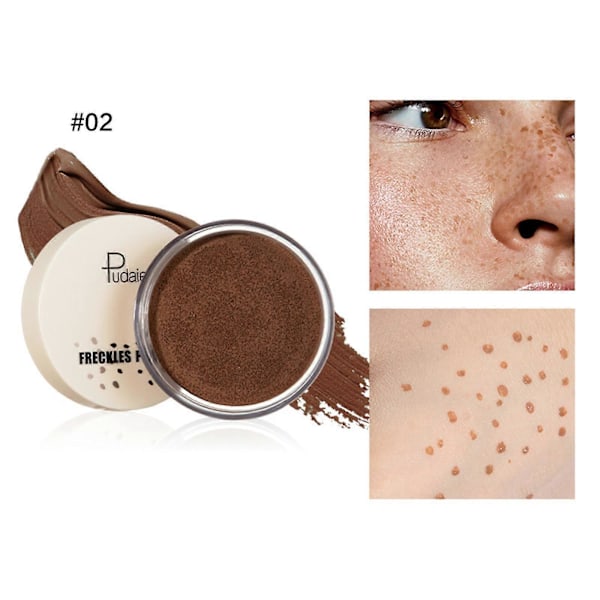 Fräknar Penna Flytande Fräknar Stämpel Air Cushion Fräknar Penna Naturlig Kaffebrun3