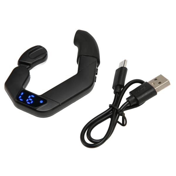 Bluetooth Øretelefon Multifunktionel Stilfuld HiFi Stereo Trådløst Sportsheadset med LED Strømdisplay