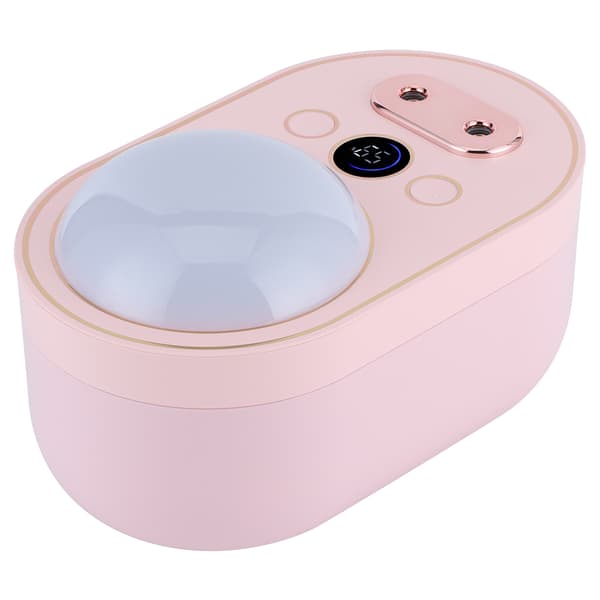 1000 ml dobbel sprayprojeksjonsluftfukter 4000 mAh nanometerforstøvningsluftfukter USB-lading Rosa