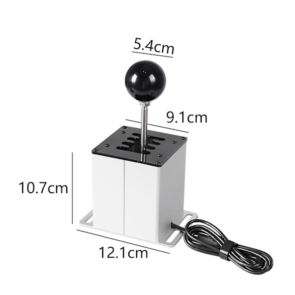 USB Simulator Växelspak Windows för Thrustmaster T300RS/GT Ratt 7+R--