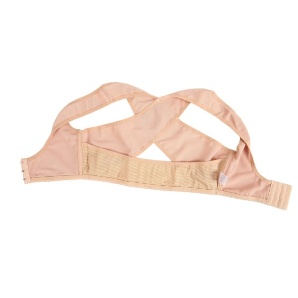 Bröst-BH-stöd Formare Täthet Justerbar Mjuk Andas Elastisk Kvinnor Hållningskorrigerare ShapewearL