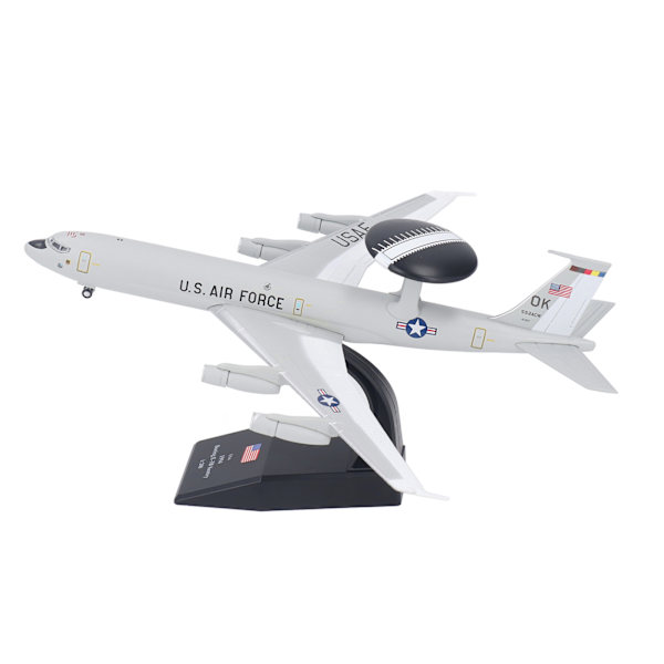 1:200 Skala E3 Fly Model Høj Stimulation Legering Fly Dekoration Model med Display Base