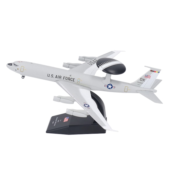 1:200 Skala E3 Flymodell Høy Stimulering Legering Fly Dekorasjon Modell med Display Base