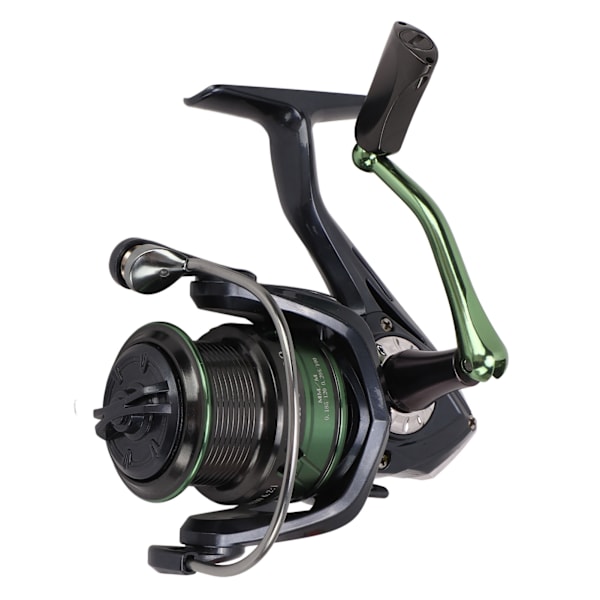 Spinning Reel Stainless Steel and Metal with Screw in Rocker Arm Fishing Spinning Wheel for Outdoor Fishing Enthusiast