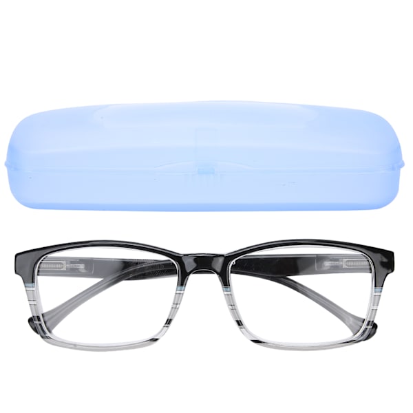 Antiglid läsglasögon PC-lins High Definition Glasögon Glasögon för kvinnor Man äldre(+350 )
