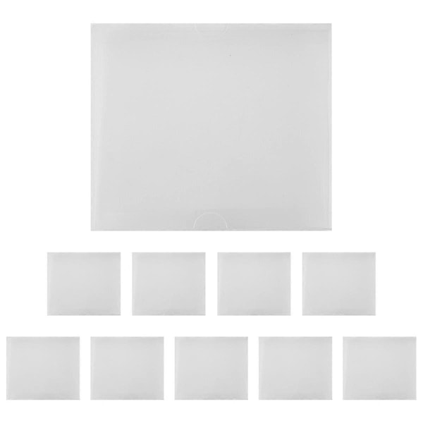 Klar CD Display Box Förvaring Skyddsfodral 138x126x16mm