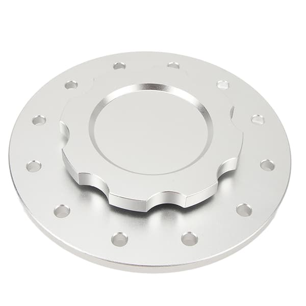 Bränslecellslock SLFCC 01 12 bult robust effektiv tätning flexibel drift påfyllningshalslock packningssats universal för bil silver