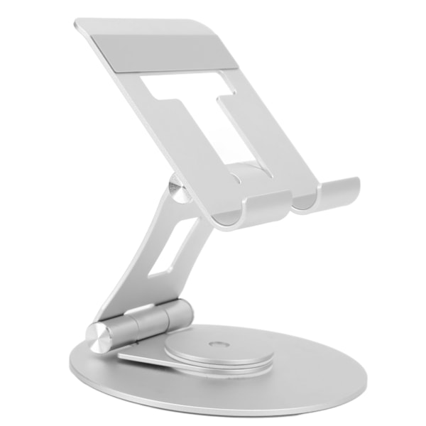 Justerbar bærbar computerstand i aluminiumlegering, roterbar, foldbar, bærbar, ergonomisk bærbar computerstand til skrivebord