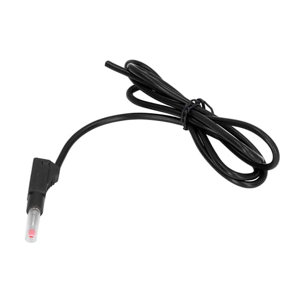 Banan Testledning 4mm Messingdele PE Skal 32A 1000V Sæt Kit til Elektricitetstest Sort