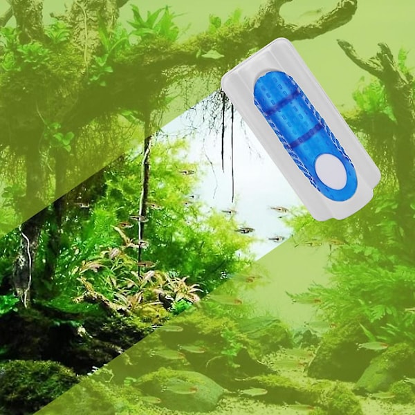 Magnet Akvarium Rengörare Liten Alg Skrapa för Glasfiskar Tankar Effektiv Alg Rengöring